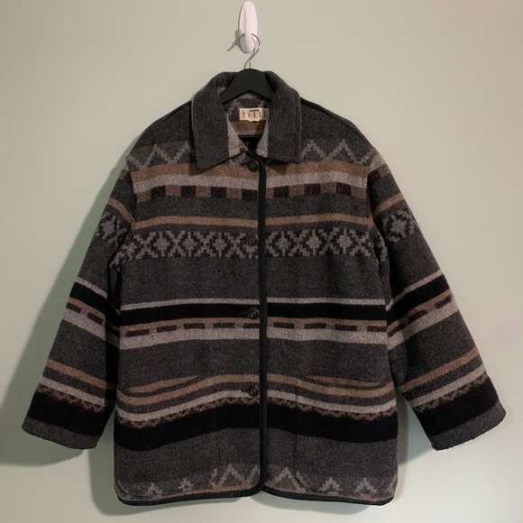 vintage western print coat - Picture 2 of 7